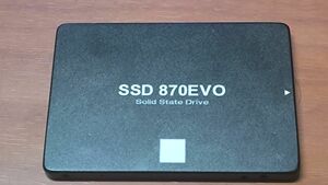 注意喚起!　EVO870 1TB容量偽装品　実質128GB程度samsung模倣品