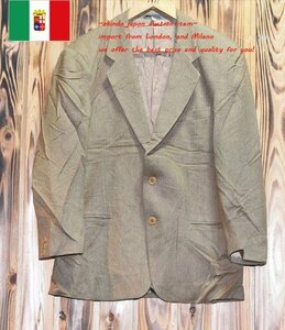 NEWYORK★イタリア製★良質 　ウールジャケット L（J-831)　メンズ　ブレザー おすすめ