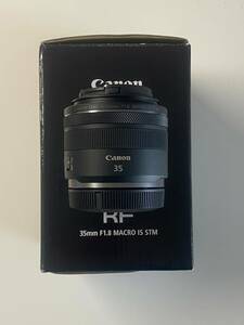 良品 Canon キャノン RF 35mm F1.8 MACRO IS STM 元箱付き