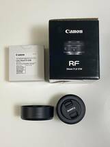 美品 Canon キャノン RF50mm F1.8 STM 純正フード、元箱付き_画像1