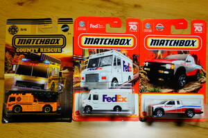 MATCHBOX マッチボックス FedEx HARDBODY FLAME TAMER MATTEL マテル