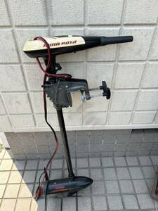 ミンコタ MINN KOTA One-Hand Control ワンハンドコントローラー Tilt Tiller Turbo 35 27 Lbs Thrust 通電OK　【ジャンク品】 