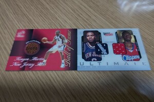 NBA選手・実使用ボール & ジャージ封入カード2枚セット