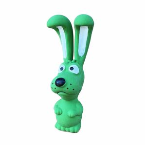 【世界で一番売れてるチキン野郎達!】【Import】Funny Squeaky Toy 犬用おもちゃ　グリーンラビット