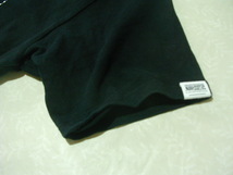 ssy8387 NARCOTIC 半袖 Tシャツ ブラック ■ 刺繍 ■ ステッチ クルーネック コットン100 Mサイズ カジュアル_画像7