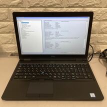 メ82 DELL Latitude 5580 P60F Core i5 7300U メモリ8GB_画像9