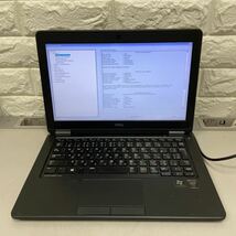 メ89 DELL Latitude E7250 Core i5 5300U メモリ4GB _画像9