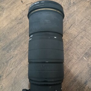 SIGMA ニコン用レンズ EX 120-300mm 1:2.8 APO HSM レンズフード付き シグマ カメラレンズ ジャンクの画像3