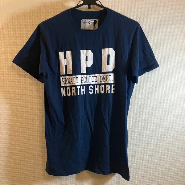 【Anvil Knitwear】HPD HAWAII POLICE DEPT. NORTH SHORE Tシャツ ハワイ警察 M