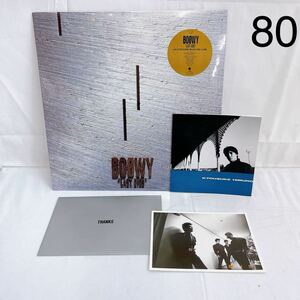 3SB80 【未使用】BOOWY LAST GIGS LIVE AT TOKYO DOME 1988 ボウイレコード 現状品