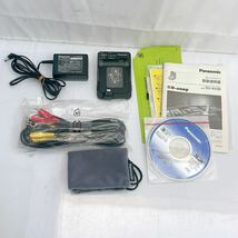 3SB49 Panasonic パナソニック SV-AV30-W (ホワイト) SD マルチカメラカメラ小型カメラ通電OK 中古 現状品 動作未確認*画面劣化有り_画像8