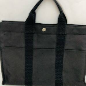 3SA105 HERMES エルメス ハンドバッグ グレー レディース 中古 現状品の画像3