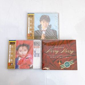 3SB113 【未使用】中山美穂 CD まとめ ジュウェルナ サマー・ブリーズ OND AND ONLY CD 昭和アイドル 現状品の画像8