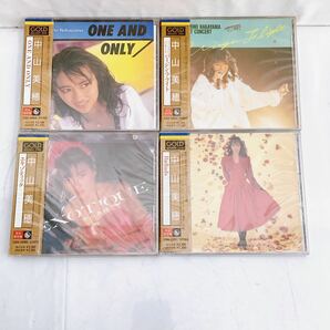 3SB113 【未使用】中山美穂 CD まとめ ジュウェルナ サマー・ブリーズ OND AND ONLY CD 昭和アイドル 現状品の画像4