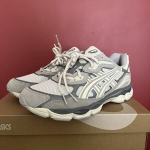 asics gel-nyc CREAM OYSTER GREY アシックス　gel nyc クリーム　オイスター　us9 27cm 27.0 新品未使用