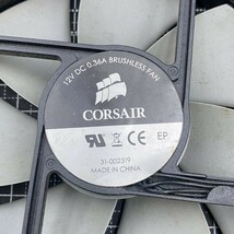 G1130 2点おまとめ　ONE Corsair 12V DC 0.36A 120mm 4-pin 31-002319 Case Cooling Brushless FAN　動作未確認_画像3