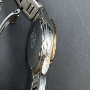 G0117I86 5h CITIZEN シチズン E110-K18116 エコドライブ Eco-Drive シェル文字盤 メンズ腕時計 ソーラー TITANIUMの画像2