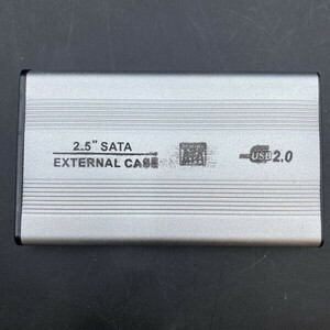 G1124 2.5 -inch SATA EXTERNAL CASE SERIAL ATA USB 2.0 HDD case used operation not yet verification 