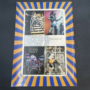 G0314 キッス ライブ パンフレット2冊セット 1977年/初来日公演ツアーパンフレット／KISS JAPAN LIVE TOUR 1978の画像3