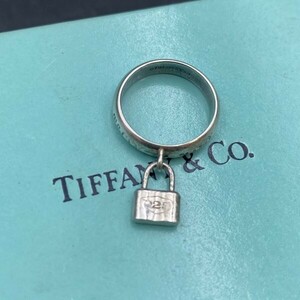 G0205L50 TIFFANY＆Co ティファニー 1837 ナロー カデナ SV925 リング 指輪 アクセサリー 約10号 レディース シルバー　総重量3.7ｇ