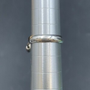 G0205L50 TIFFANY＆Co ティファニー 1837 ナロー カデナ SV925 リング 指輪 アクセサリー 約10号 レディース シルバー 総重量3.7ｇの画像9