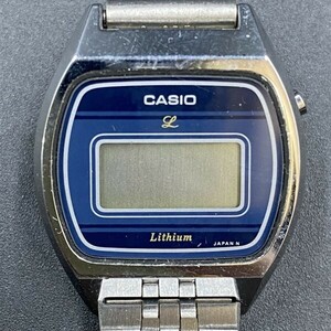 G0831 不動 CASIO カシオ Lithium リチウム 157-LB314 デジタル レトロデザイン メンズ 腕時計 リューズ1か所欠損