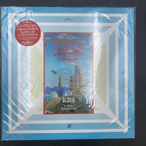 G0121 レア LD AndersonBrufordWakemanHowe/In the big dream　中古LD　レーザーディスク アンダーソン/ブラッドフォード　動作未確認