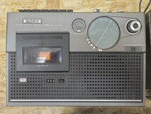 D 当時物 古いラジカセ 3台まとめて SONY CF-6100 CF-1480 GROLIER GR-4151LL ソニー ラジオカセットレコーダー 昭和レトロ_画像2