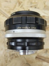 D NIKKOR-SC Auto 1:1.2 f=55mm Nikon ニコン カメラレンズ マニュアルフォーカス 一眼レフ _画像3