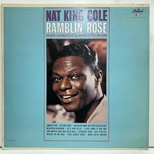 ●即決VOCAL LP Nat King Cole / Ramblin' Rose t1793 jv6306 米盤、艶無黒虹Mono ナット・キング・コール