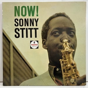 ●即決LP Sonny Stitt / Now as43 j40372 米オリジナル、艶オレンジAbc Paramount 「Vangelder/Stereo機械、LW手書き」刻印