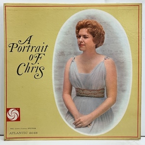 ●即決VOCAL LP Chris Connor / A Portrait Of Chris 8046 jv6320 米オリジナル、赤紫白ファン Mono 