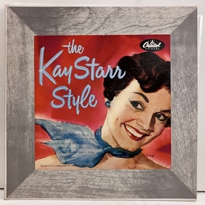 ●即決VOCAL LP Kay Starr / The Kay Starr Style h363 jv6329 米オリジナル、紫Dg Mono 10インチ ケイ・スター