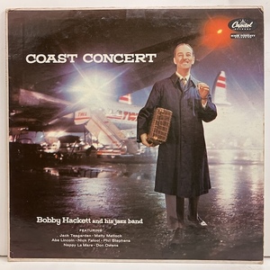 ●即決LP Bobby Hackett / Coast Concert T-692 j40494 米盤、ミゾナシ/ターコイズ Mono ボビー・ハケット