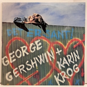 ●即決VOCAL LP Karin Krog / Gershwin with Karin Krog 2382045 jv6418 ノルウェイ・オリジナル 