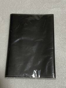  unused new goods bte-ro* original leather library book@ for book cover * black 