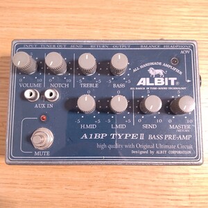 ALBIT A1BP TYPE II BASS PRE-AMP