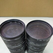 1円スタート レンズフィルター まとめて 49mm 52mm 55mm 58mm 72mm ジャンク品 LENS1753_画像5