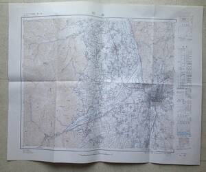 11　地図50,000分の1　松本（長野県）　昭和37年発行 国土地理院