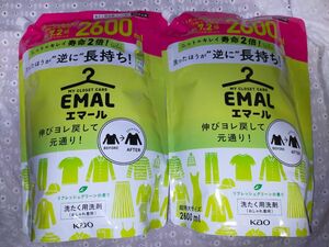 花王　エマール　おしゃれ着用洗濯洗剤　超特大2600ml×2