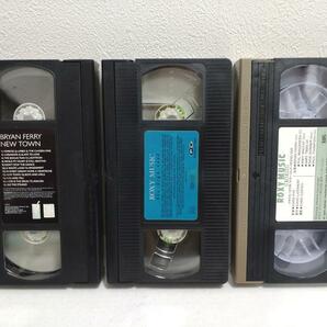 ROXY MUSIC ロキシーミュージック VHS ビデオ3本セットの画像3
