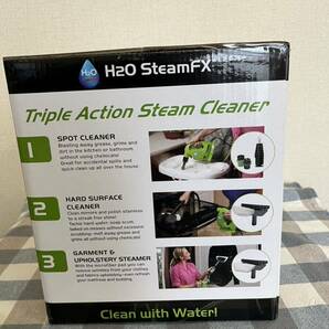 【新品未開封】H2O Steam FX スチームクリーナー クリーニングセット 管理A2317 ハンディスチームクリーナー H2Oレッドの画像7