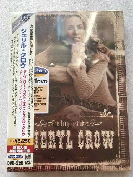 【 洋楽 中古 DVD 】SHERYL CROW シェリルクロウ VERY BEST DVD ＋ 2 CD 3枚組 直輸入盤 初回限定生産 新品未開封セル版 他多数出品中