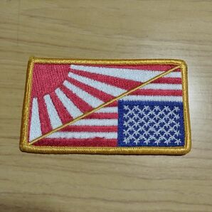 米軍　自衛隊　協同演習　被災地支援　刺繍 パッチ ミリタリー ワッペン