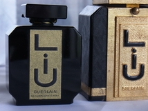 ヴィンテージ GUERLAIN ゲラン★LIU リウ EXTRAIT パルファム 黒いガラスの香水瓶 香水ボトル/未開栓 美品 コレクションに *長期個人保管品_画像2