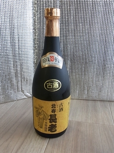 古酒★未開栓★瓶詰め1990年以前★本場泡盛 13年古酒 北谷 長老 貯蔵13年酒 720ml 43度 玉那酒造 沖縄県