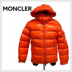 MONCLER モンクレール MAYA マヤ 袖ワッペン ナイロン フード付き ダウンジャケット メンズ 40366-05-68950