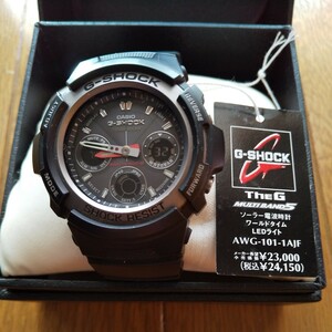 カシオ G SHOCK AWG-101-1AJF 　ジャンク品　内容ご確認下さい。