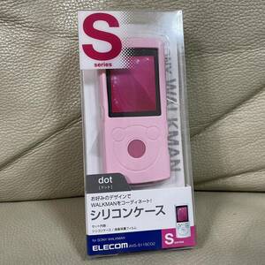 WALKMAN Sシリーズ NW-S760シリーズ シリコンケース AVS-S11SCG2 エレコム ドット ピンク