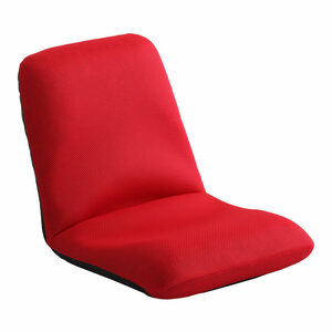 美姿勢習慣、コンパクトなリクライニング座椅子（Mサイズ）日本製 | Leraar-リーラー-　SH-07-LER-M-RD　メッシュレッド